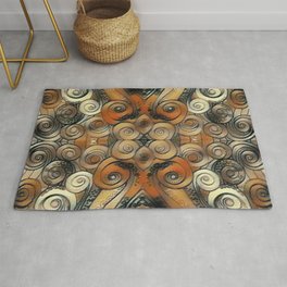 Coiled Metals Rug