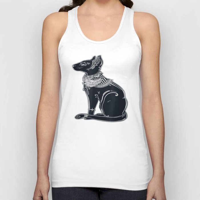 Bastet Ancient Egypt Feline Gods - Ancient Egyptian Deities Tank Top