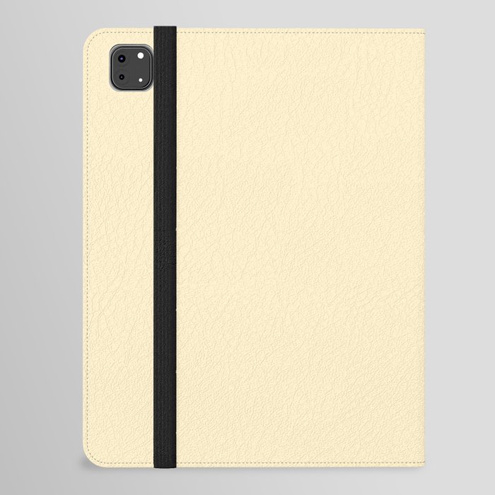Whisper Yellow iPad Folio Case