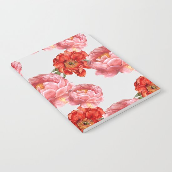 vintage floral Notebook