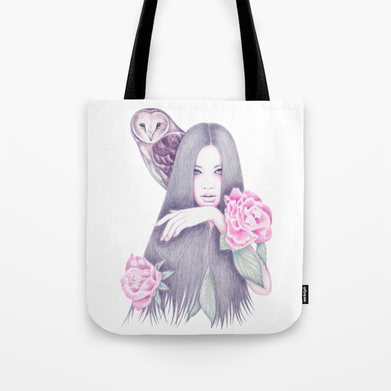 Moonlight And Roses Tote Bag