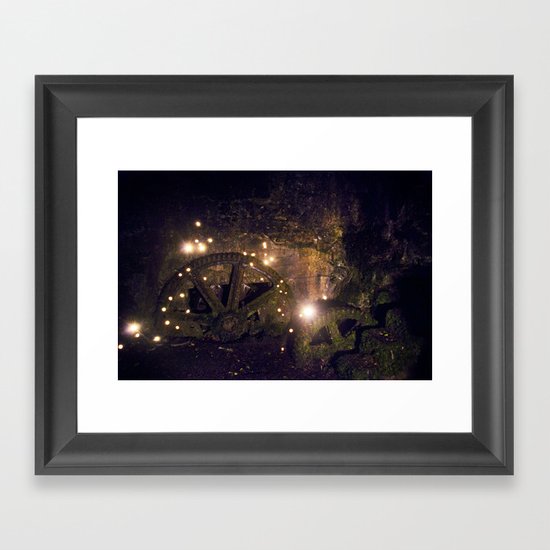 Firefly Inside Framed Art Print