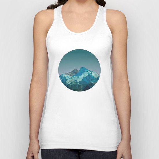 Night Mountains No. 36 Unisex Tank Top