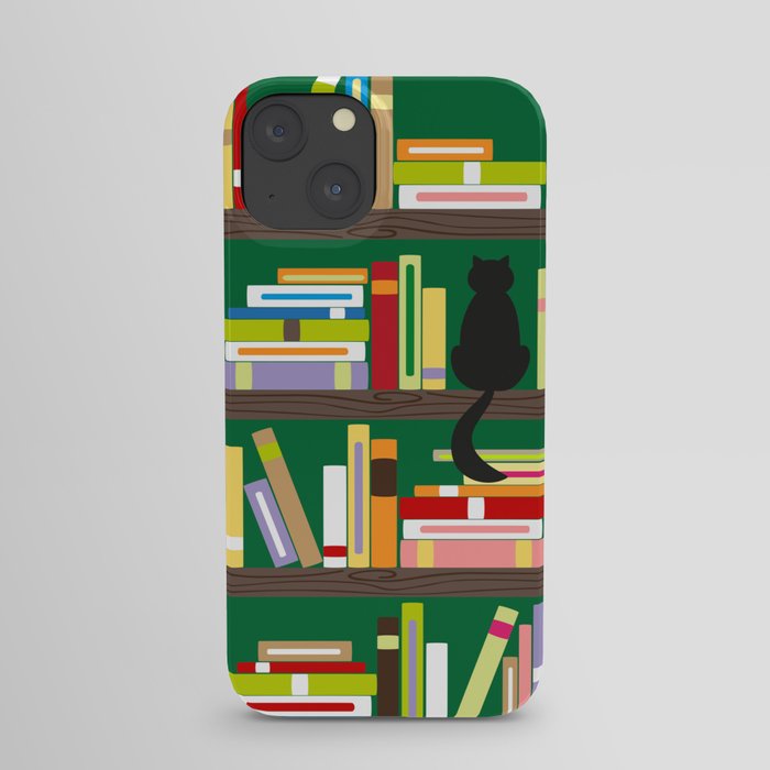 Library Cat iPhone Case