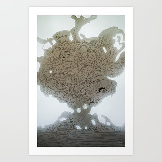 Pearlescent Art Print