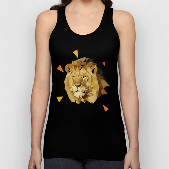 lion Unisex Tank Top