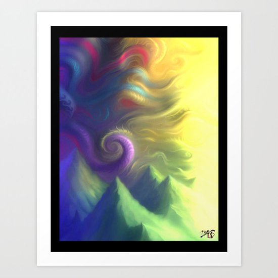 Toxic Art Print