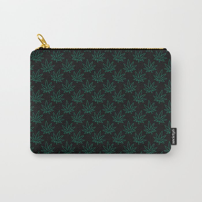 Weed Pattern 420 (outlines) Carry-All Pouch