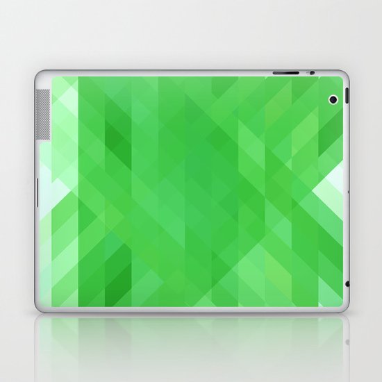 Green Geometrics Laptop & iPad Skin