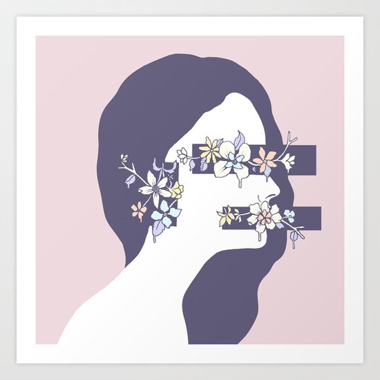 Encumbered Exploration of Existence (Hidden Sensibility) Art Print