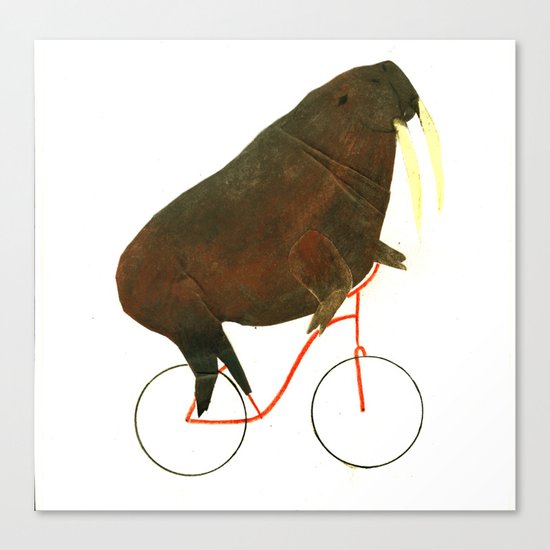 Reason FOUR for using bike: Canvas Print