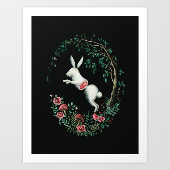 Jump Apart Art Print