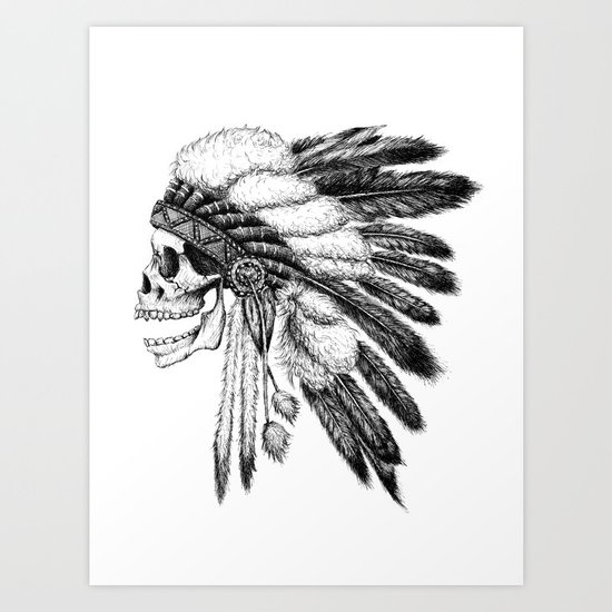 Native American Art Print