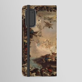 Allegory of the Planets and Continents Art Print Poster Canvas Wall Android Wallet Case