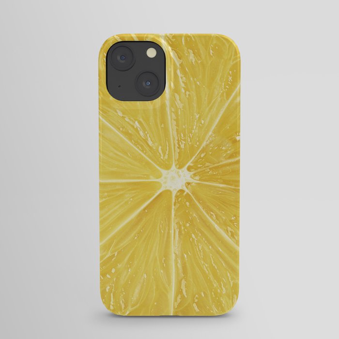 Slice of lemon iPhone Case