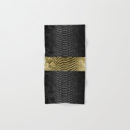 Black Mamba Skin Hand & Bath Towel