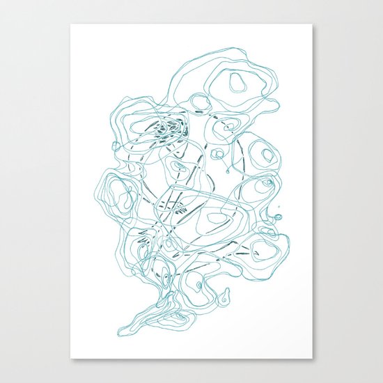 Drowning Canvas Print