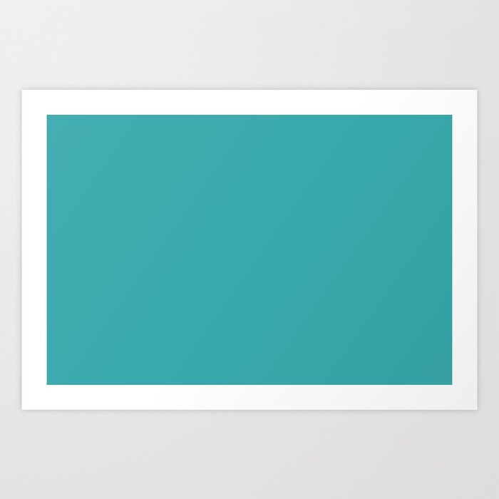 Aqua Teal Turquoise Solid Color Pairs With Sherwin Williams 2020 Trending Aquarium Sw6767 Art Print By Simplysolids Aqua Teal Turquoise Solid Color Pairs With Sherwin Williams 2020 Trending Aquarium Sw6767 Art Print By Simplysolids