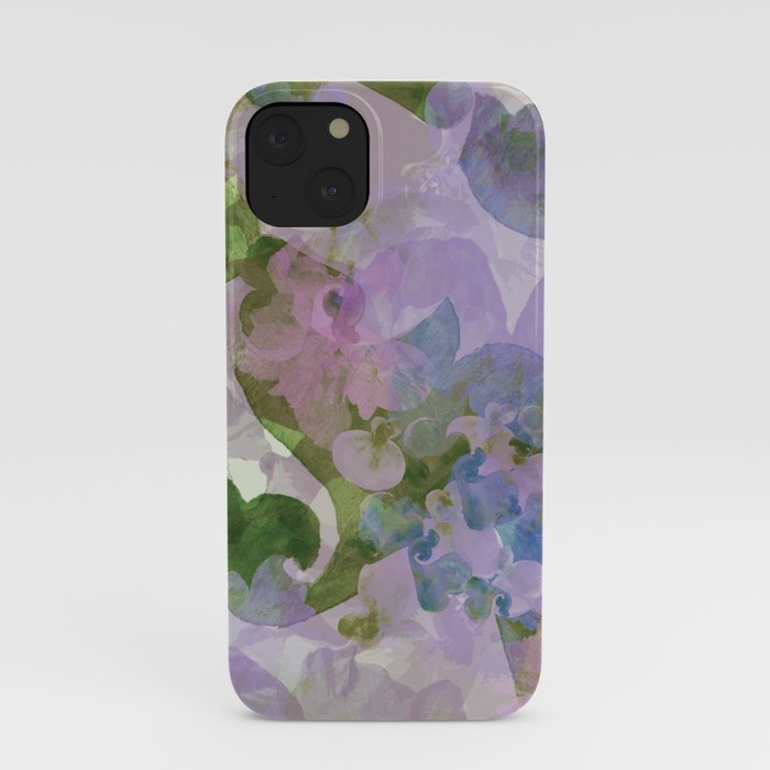 Water Color - hand-painted Heart-Whales - 02 multi-color pattern iPhone Case