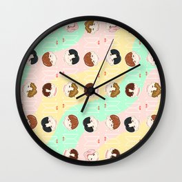 BTS Wall Clock | J Hope, Chibi, Taehyung, Design, Seokjin, Jungkook, Btsarmy, Art, Jimin, Cute 