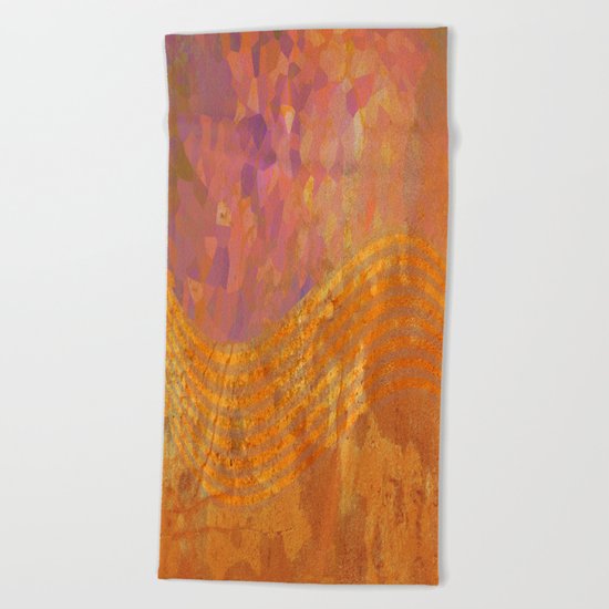 Light Wave Beach Towel