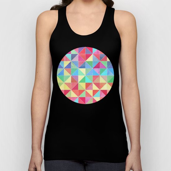 Rainbow Prisms Unisex Tank Top