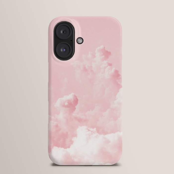 Light pink clouds aesthetic iPhone Case by Pictandra | Society6