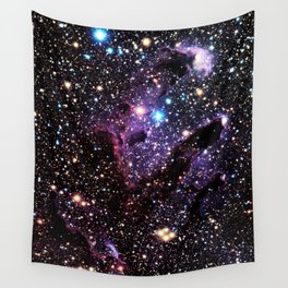 Eagle Nebula Dark Wall Tapestry