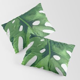 Monstera Leaf Pillow Sham