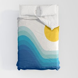Ocean Horizon Comforter