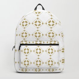 golden flowers Backpack