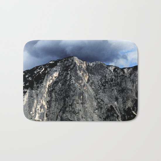 Unbreakable "Der Loser" #1 #Mountain #art #society6 Bath Mat
