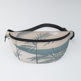 Palm Trees at the Beach Fanny Pack