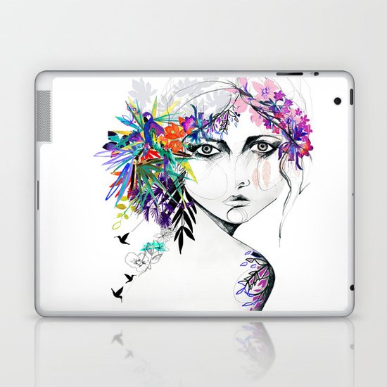 Exotic Girl Laptop & iPad Skin