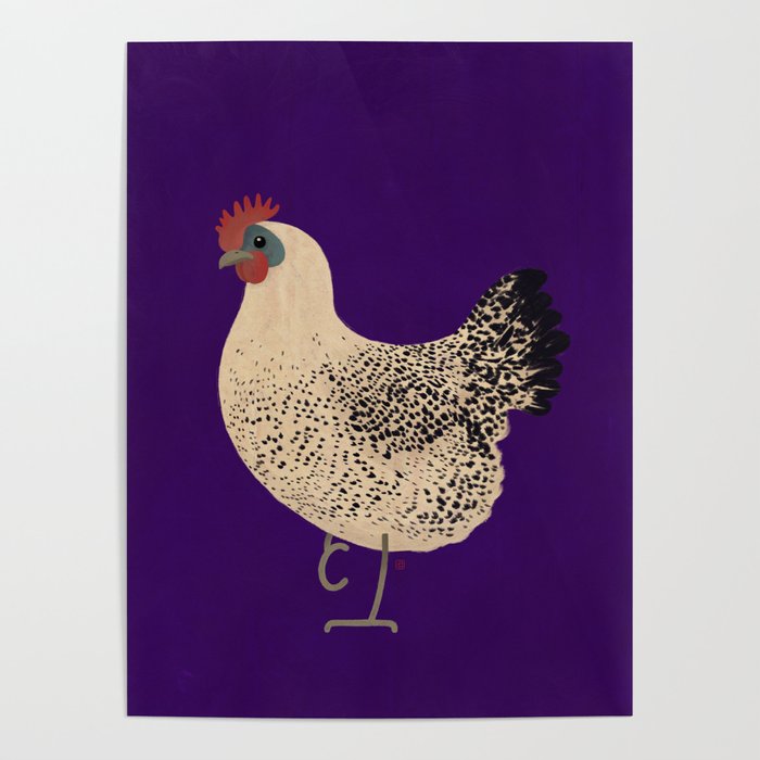 bird motif #42 Poster