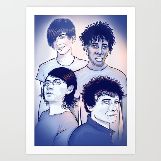 Bloc Party Art Print