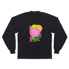flowers and fruits Long Sleeve T Shirt