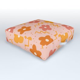 flowers  Outdoor Floor Cushion