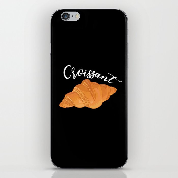 Croissant France Lover French Food iPhone Skin