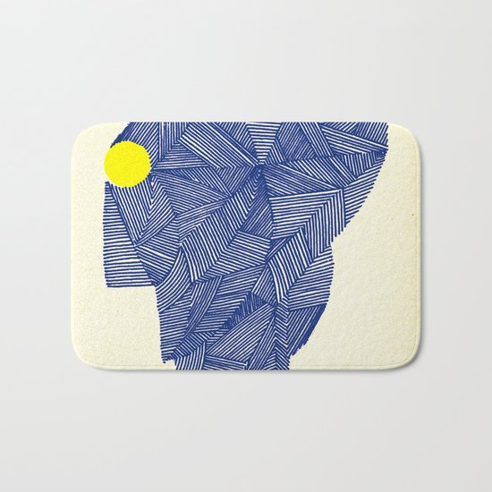 - space message - Bath Mat