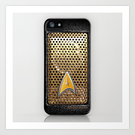 Retro Classic Old Vintage Communicator radio iPhone 4 4s 5 5s 5c, ipod, ipad, pillow case and tshirt Art Print