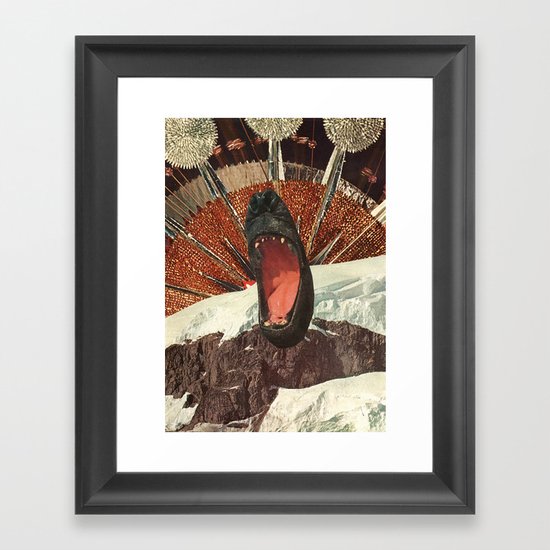 primal scream Framed Art Print