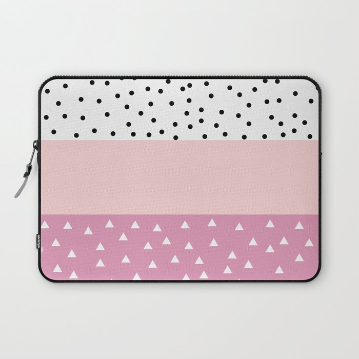 Cute & girly pattern Laptop Sleeve by NaughtyCat