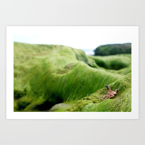 Another day in paradise Art Print