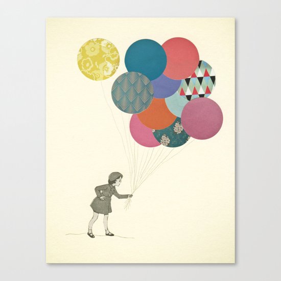 Party Girl Canvas Print