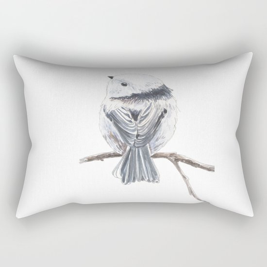 Tit bird Rectangular Pillow