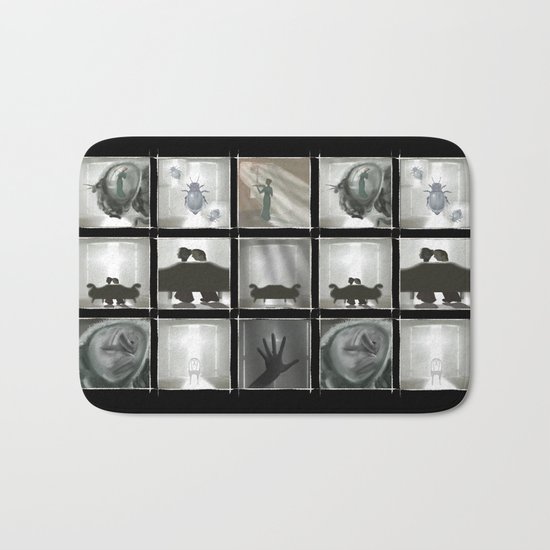 Metamorphosis Bath Mat