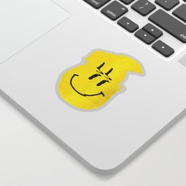Smiley Glitch Sticker