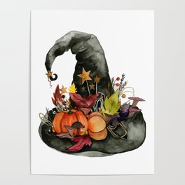 Autumn Witch  Poster