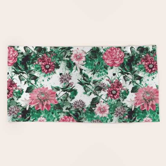 Secret Garden Beach Towel